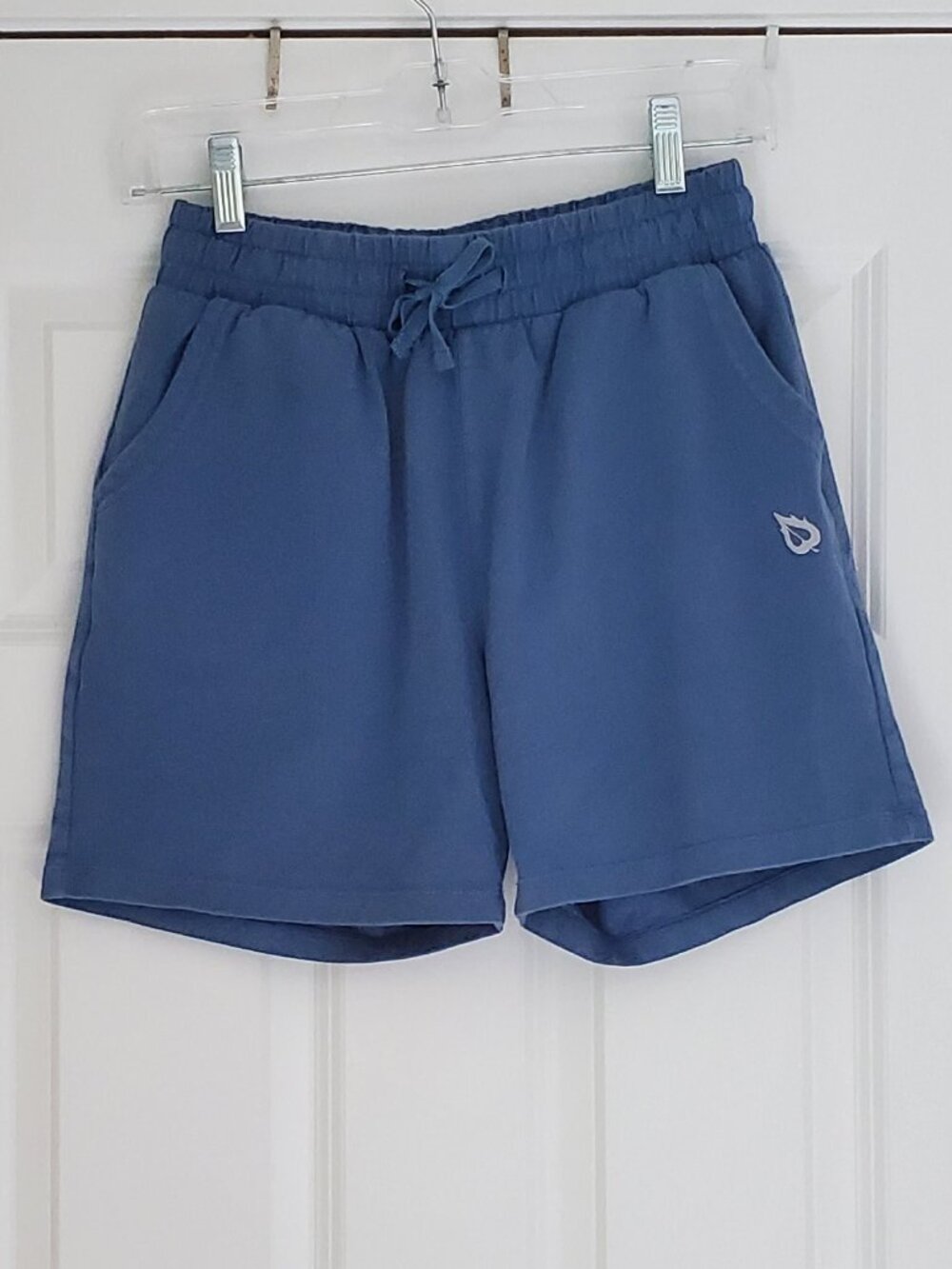 Baleaf Cotton Spandex Blend Shorts with Pockets and Elastic Drawstring Waist S